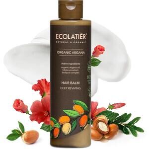 Deep Reviving Hair Balm With Organic Argan Oil - 98.6% Natural, Vegan, Deep...